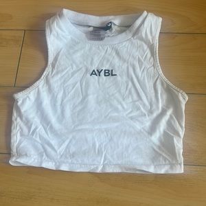 Mini cropped ABYL working out top